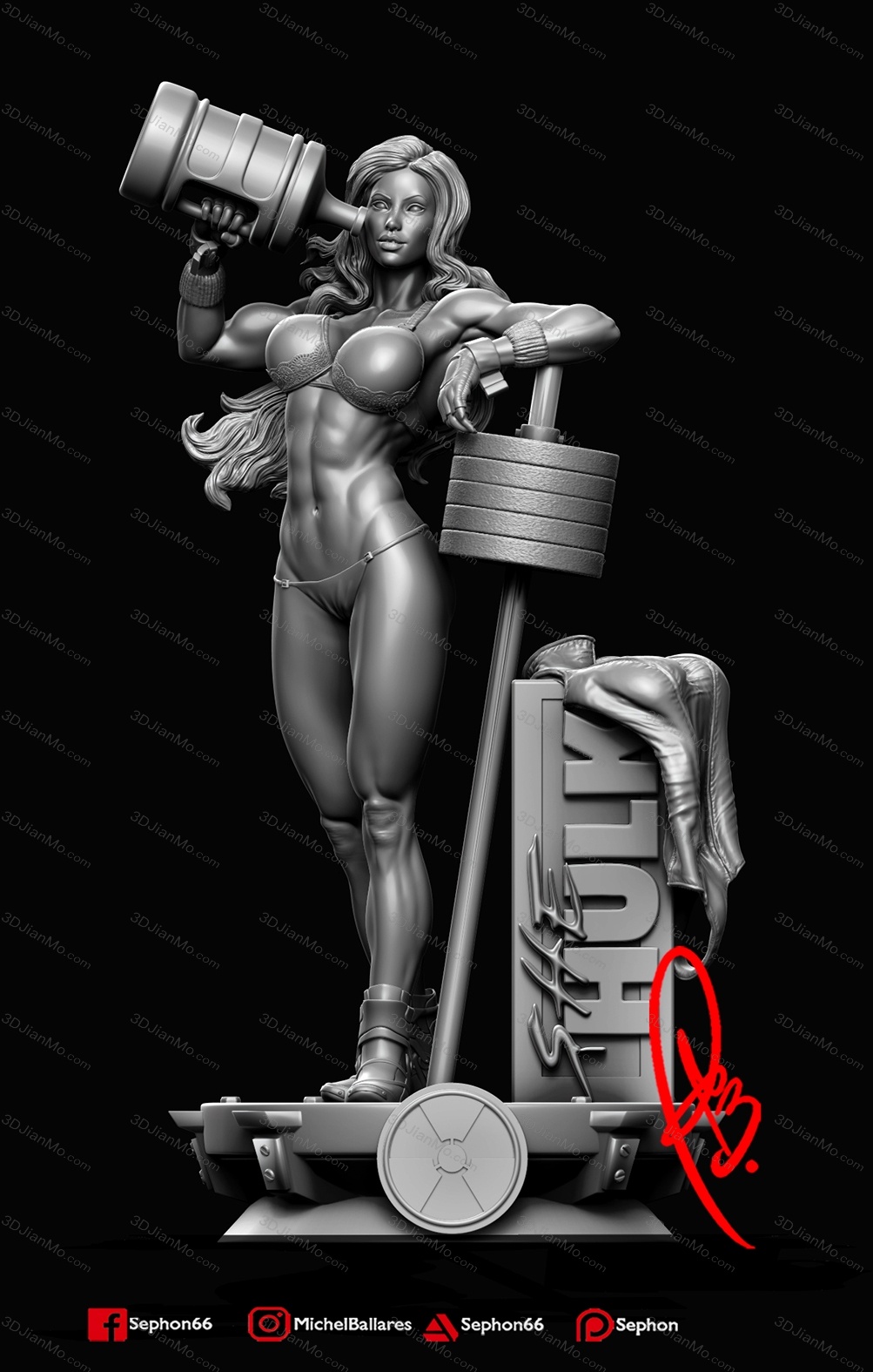 Geek MB 漫威 绿巨人 女浩克