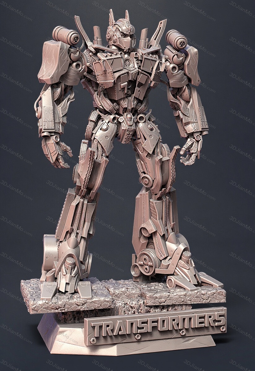 Sanix3d 变形金刚 擎天柱