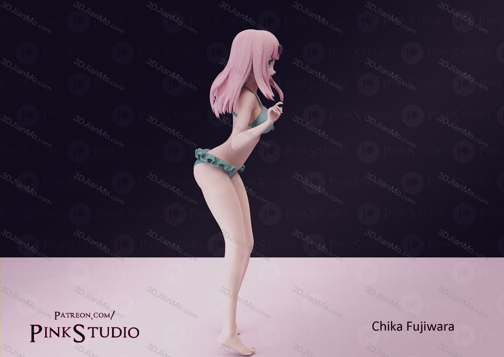 Pink Studio 辉夜大小姐想让我告白 藤原千花