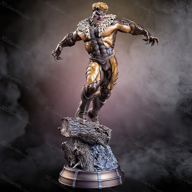 Sanix3d 漫威 剑齿虎