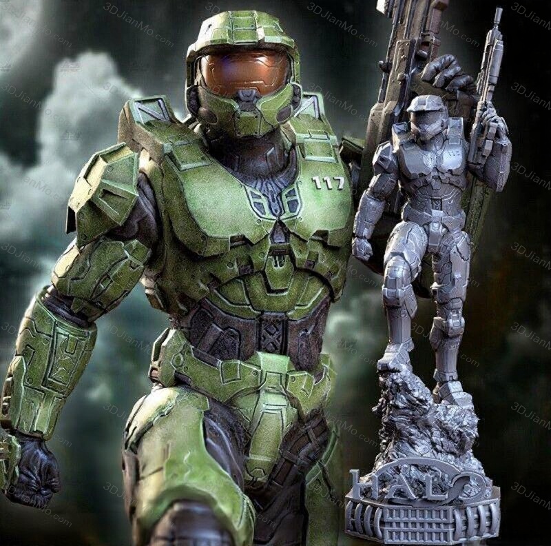 Sanix3d 光环 士官长