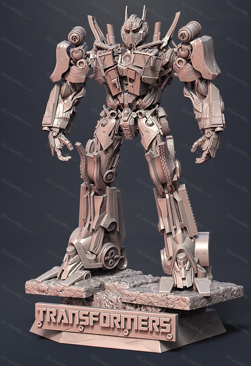 Sanix3d 变形金刚 擎天柱