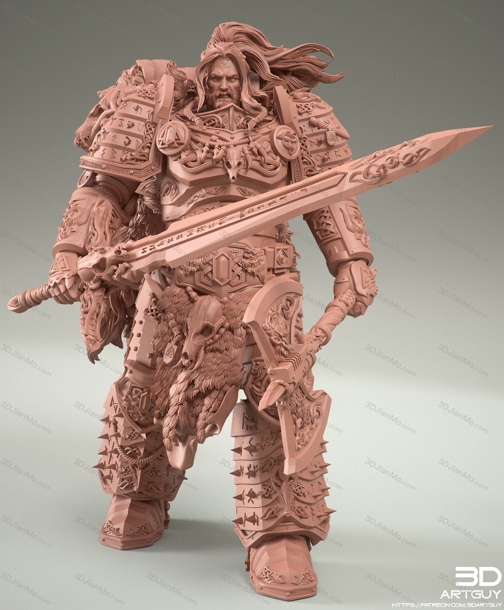 3DArtGuy Grimdark Characters 2022年4月