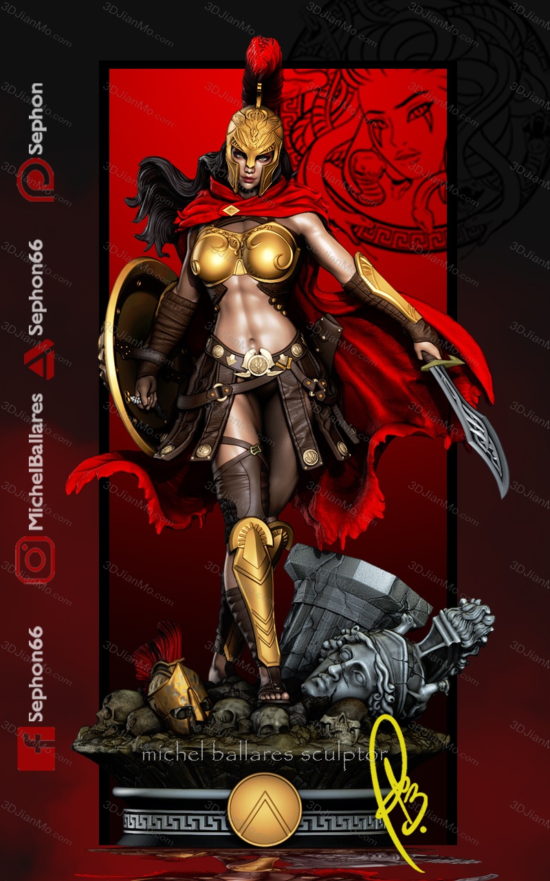 Geek MB 斯巴达女战士