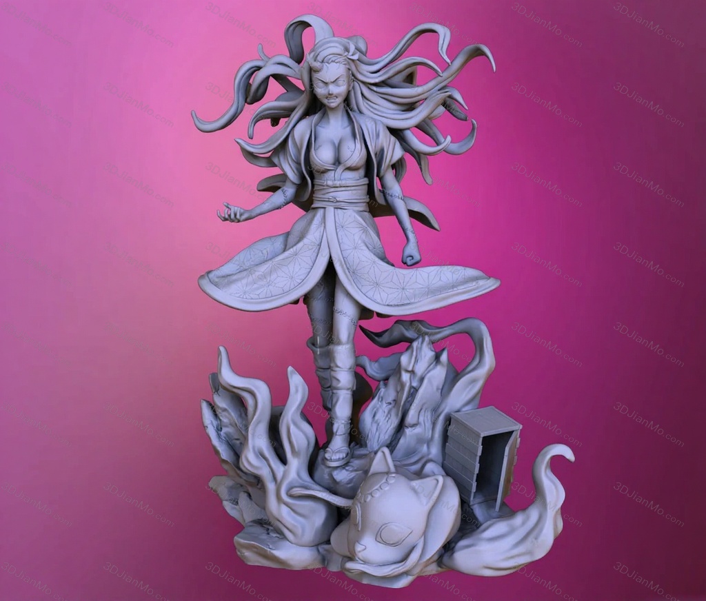 OXO3D 鬼灭之刃 灶门祢豆子