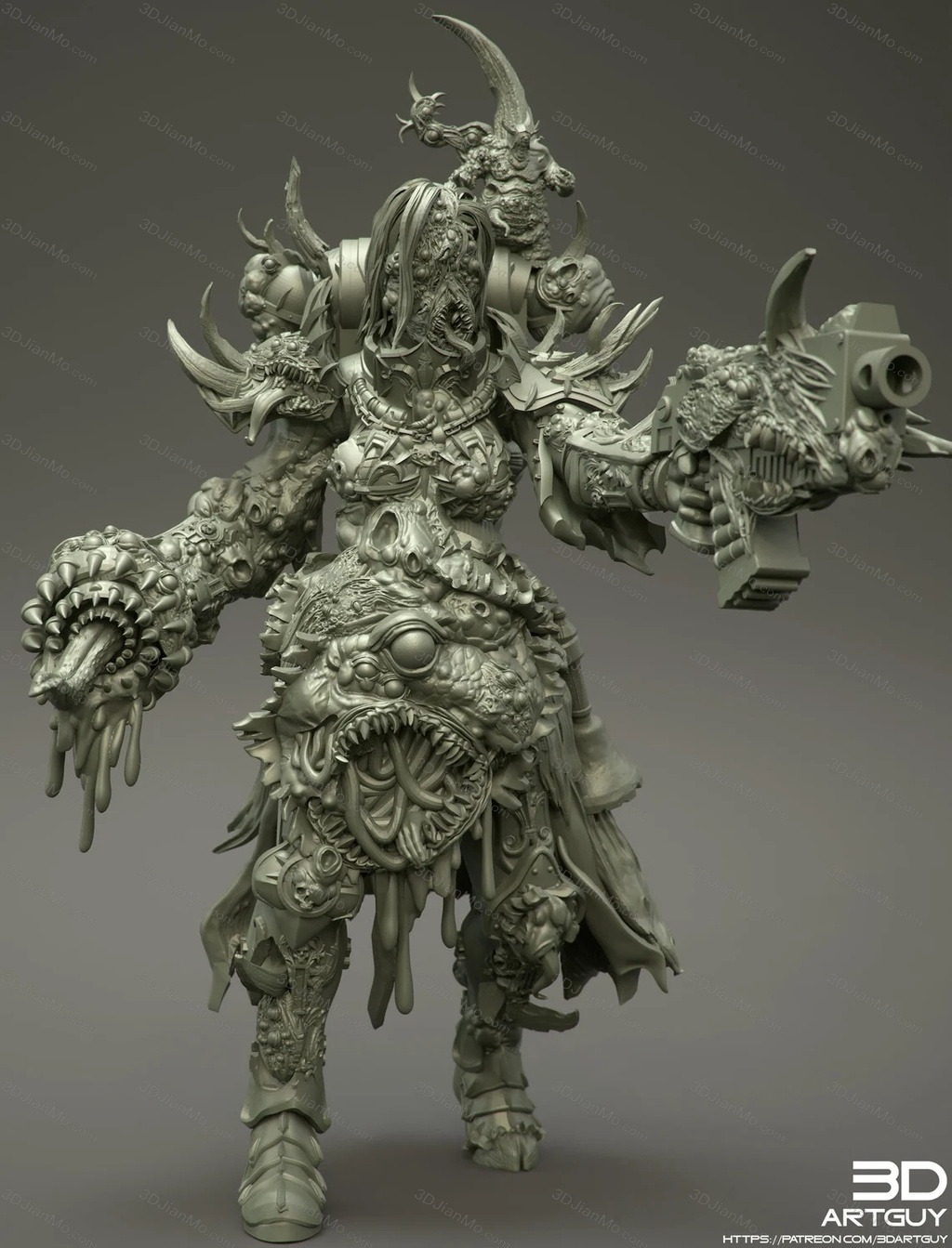 3DArtGuy Alien Torch Single