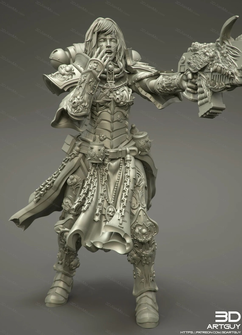 3DArtGuy 昏昏欲睡的战士