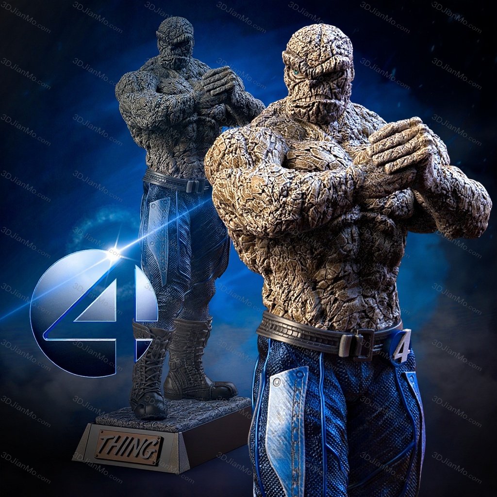 Sanix3d 漫威 石头人