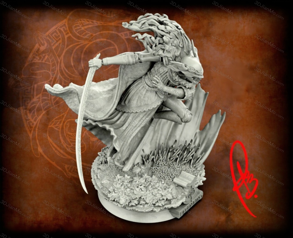 Geek MB 艾尔登法环 女武神 玛莲妮亚