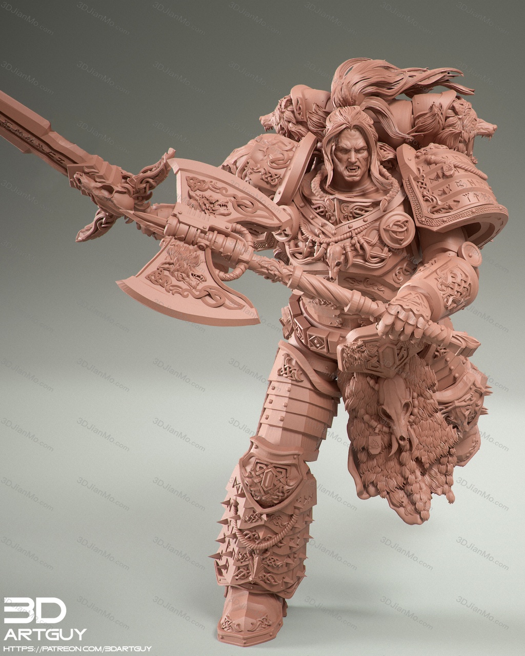 3DArtGuy Grimdark Characters 2022年4月