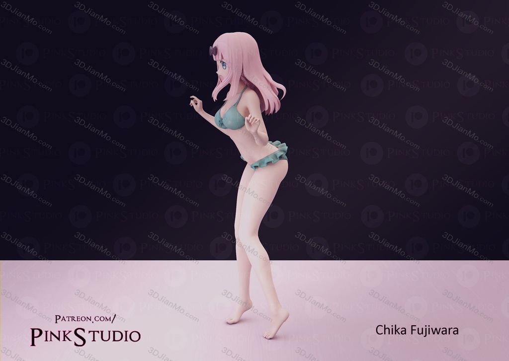 Pink Studio 辉夜大小姐想让我告白 藤原千花