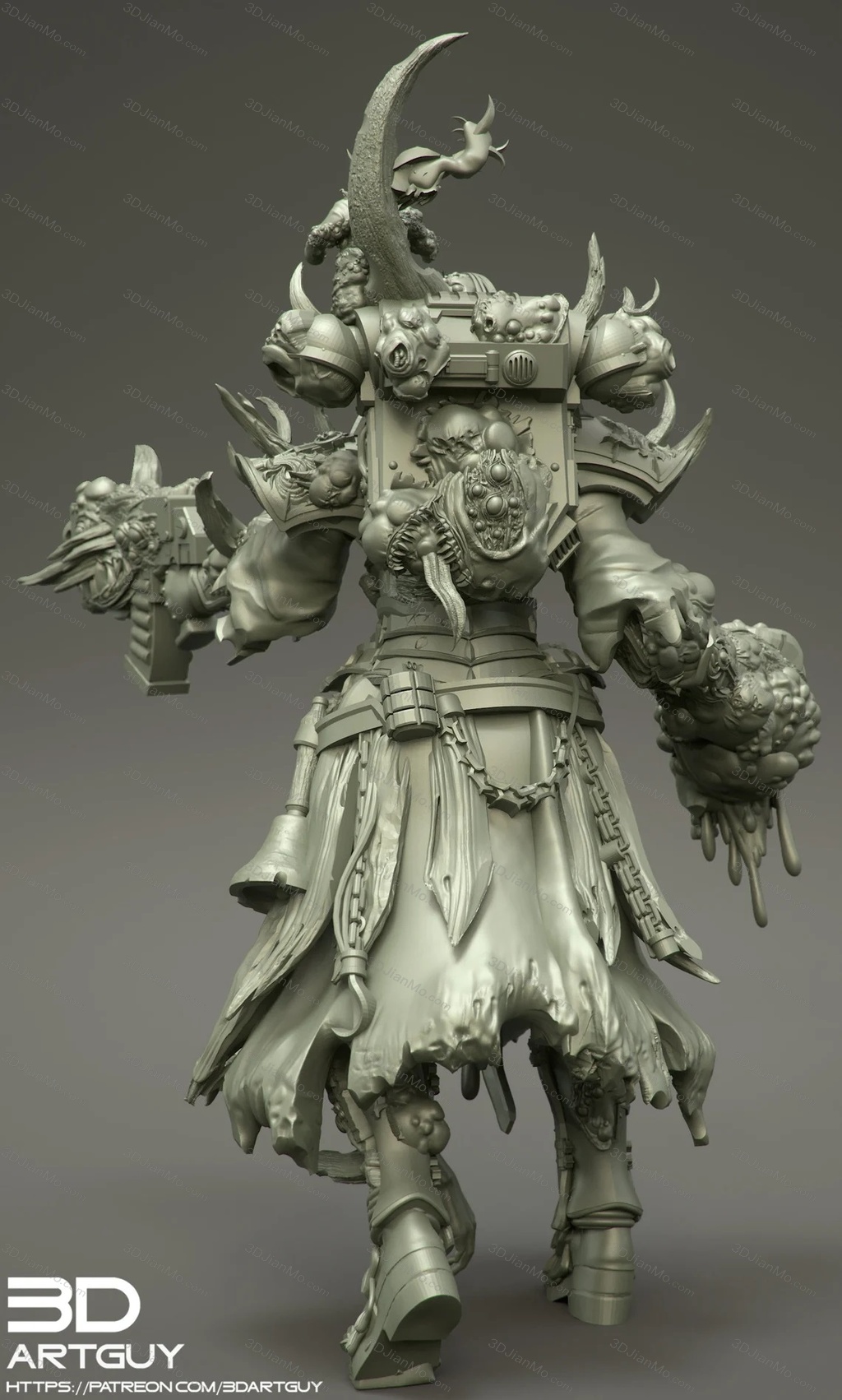 3DArtGuy Alien Torch Single