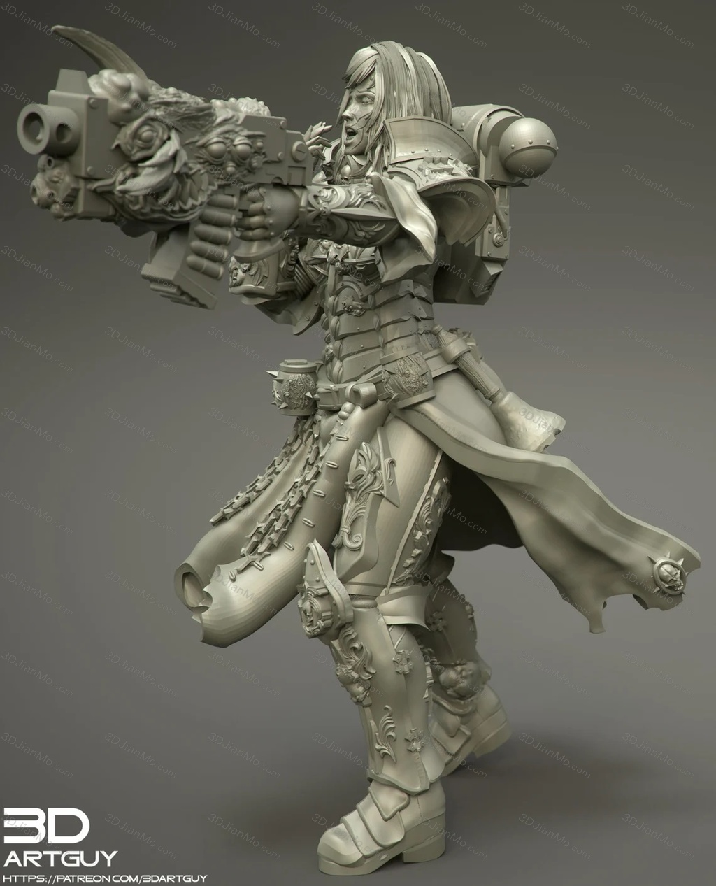 3DArtGuy 昏昏欲睡的战士