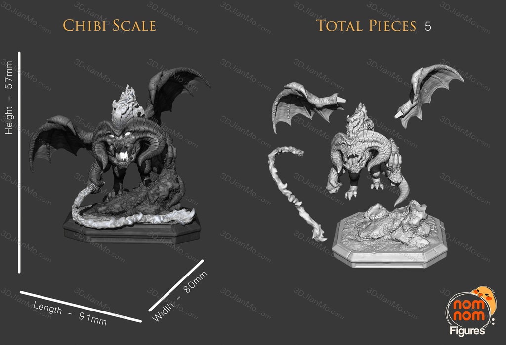 NomNom 魔戒 炎魔