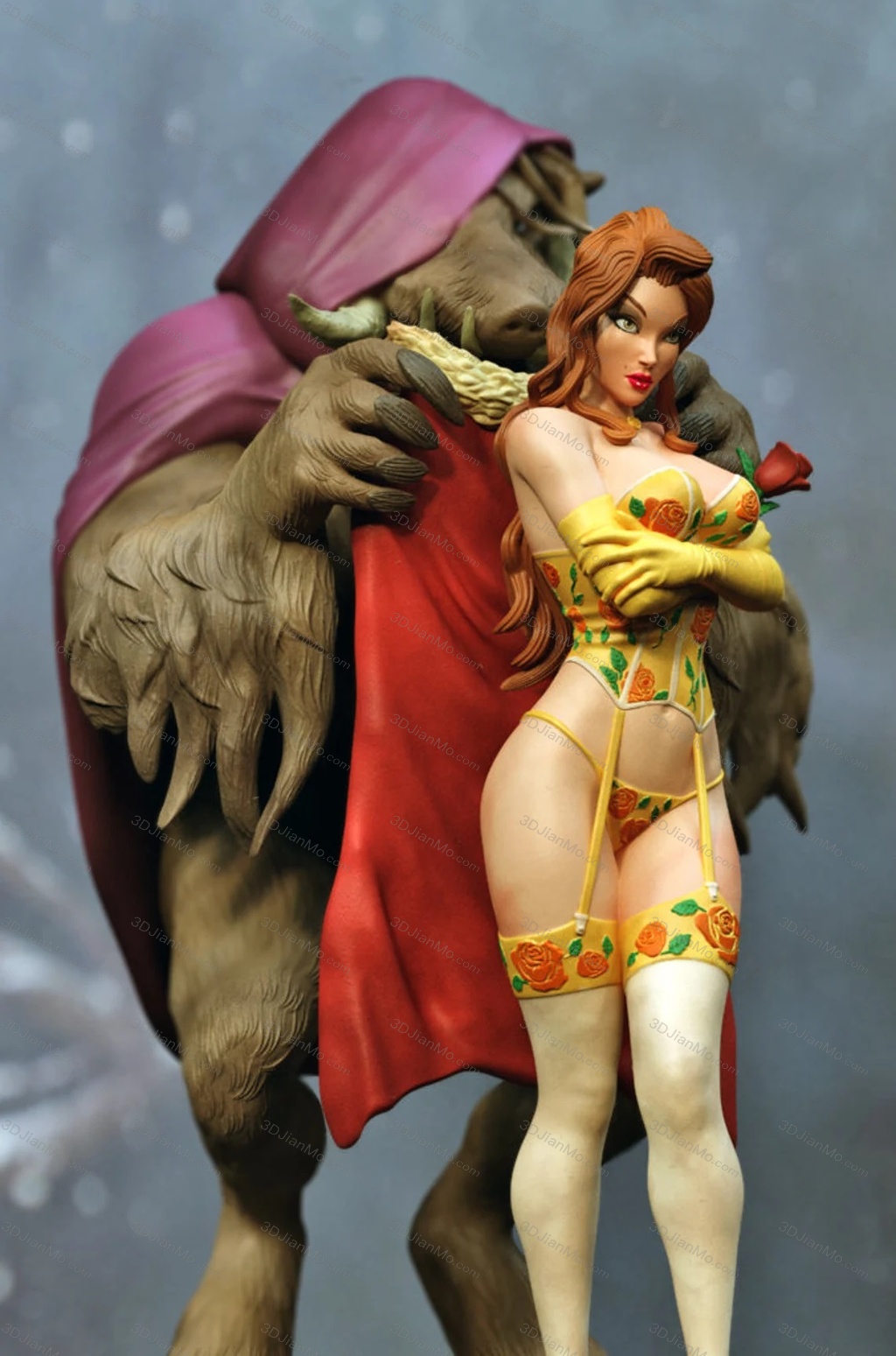 EXCLUSIVE 美女与野兽