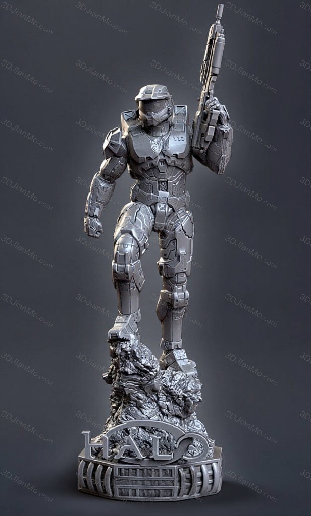 Sanix3d 光环 士官长