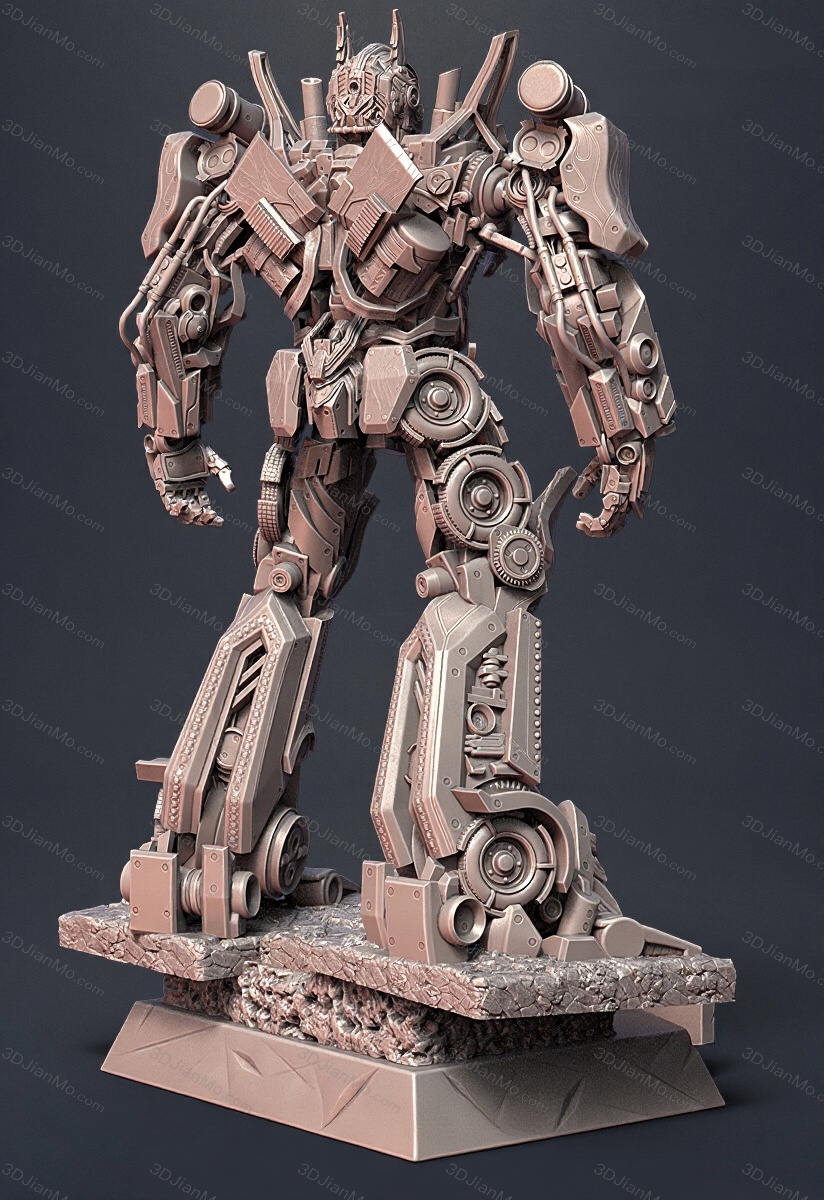 Sanix3d 变形金刚 擎天柱