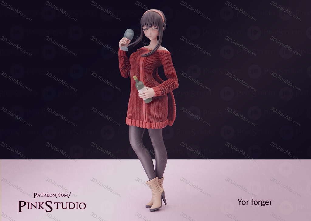 Pink Studio 间谍过家家 约尔·福杰