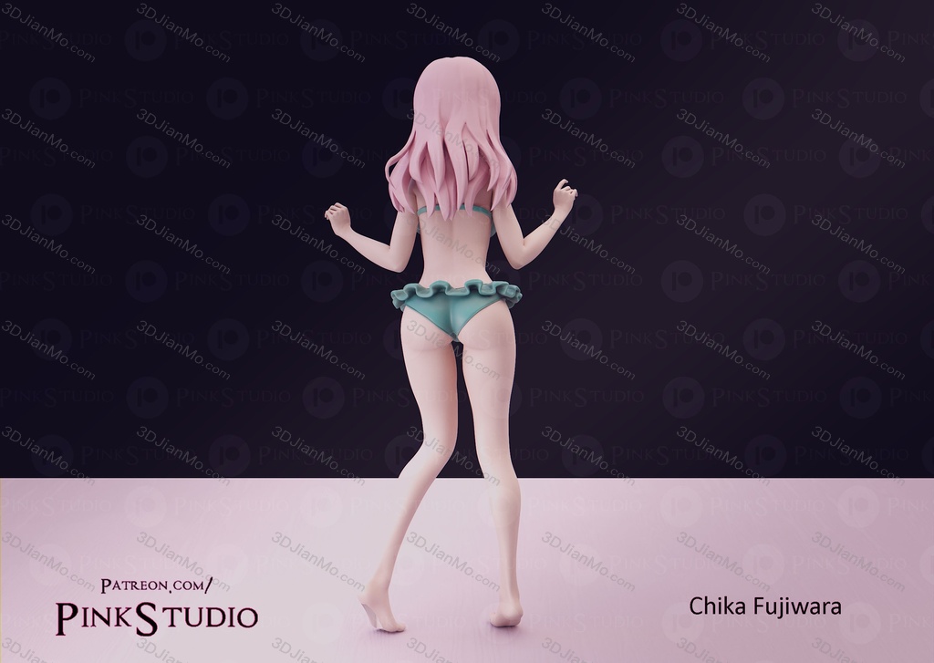 Pink Studio 辉夜大小姐想让我告白 藤原千花
