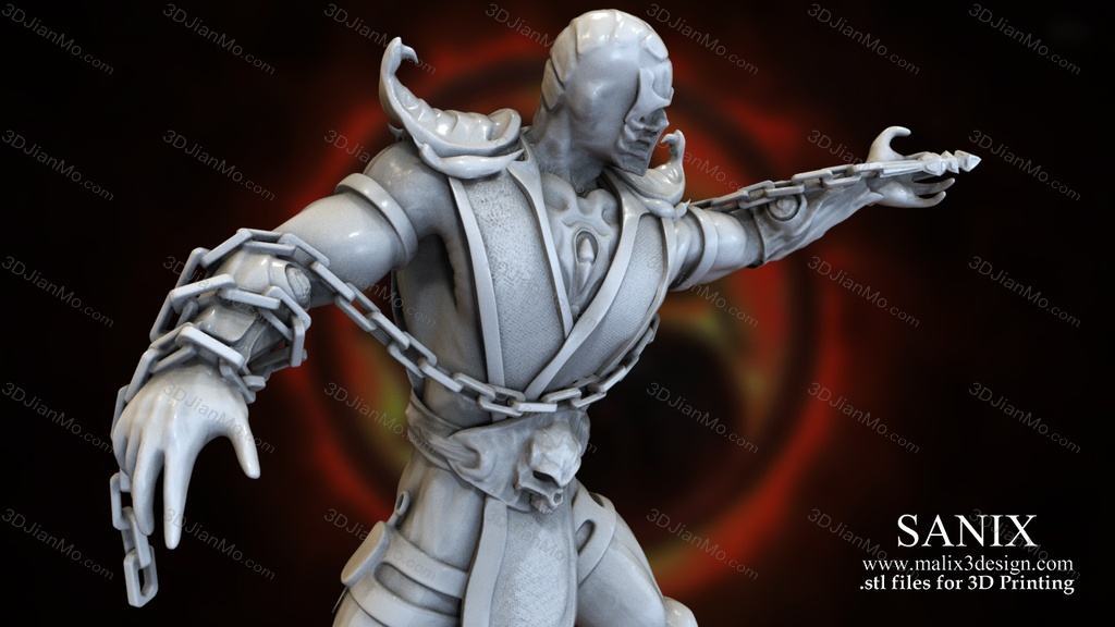 Sanix3d 真人快打 蝎子