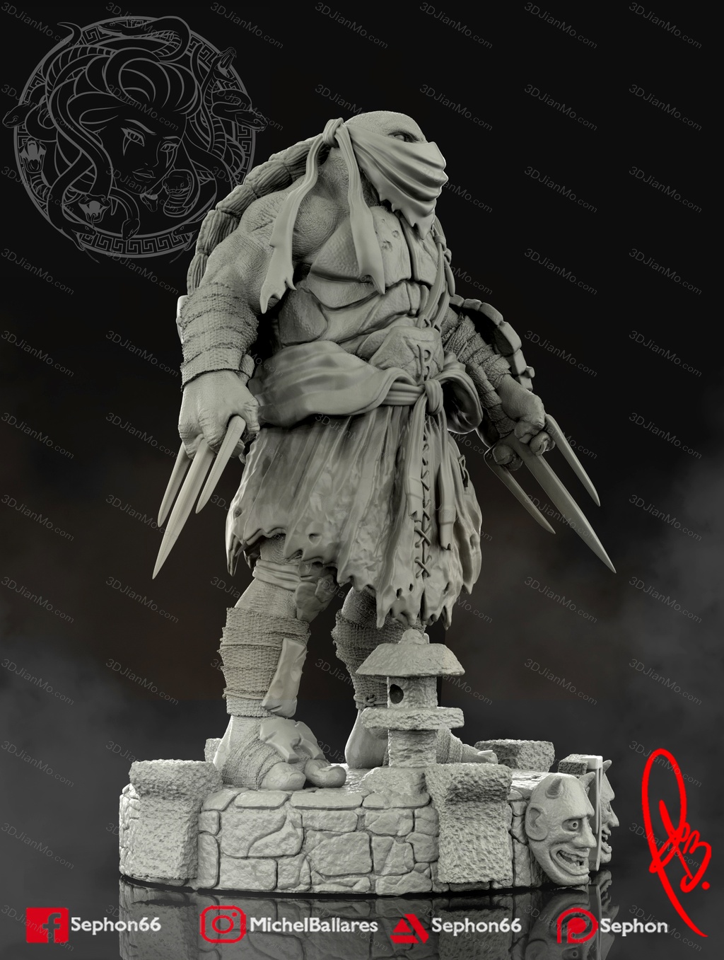 Geek MB 忍者神龟 拉斐尔