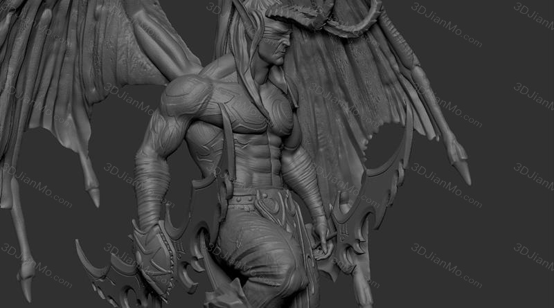 LuftMensch 魔兽世界 伊利丹·怒风