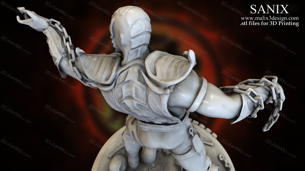 Sanix3d 真人快打 蝎子