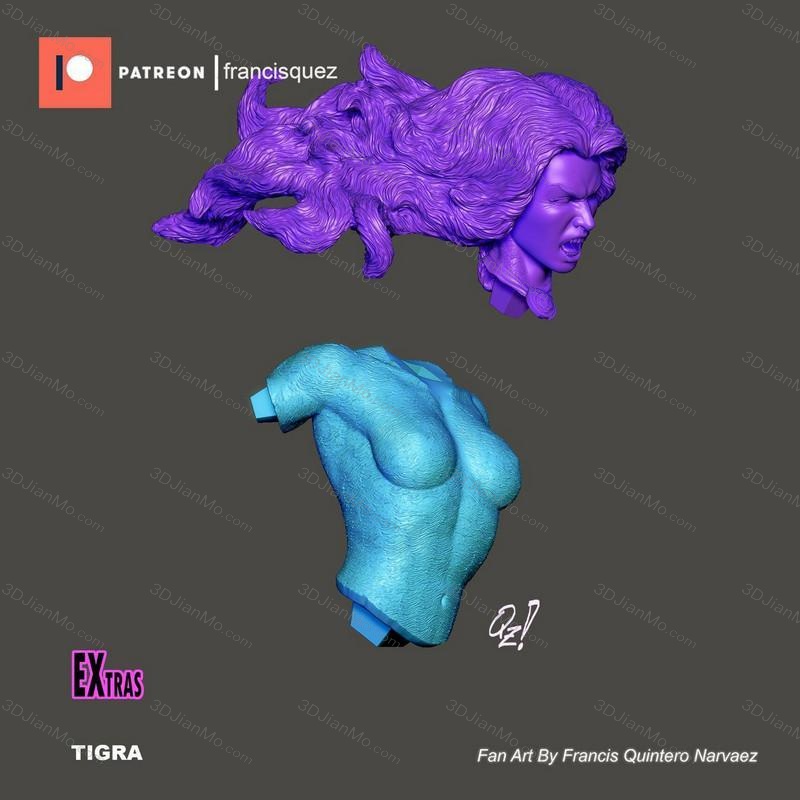 Francis Quez 漫威 超级争霸战 虎女