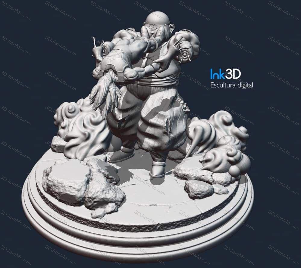 Sekai 龙珠 贝吉塔对人造人19号