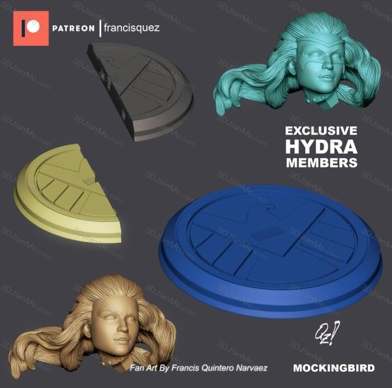 Francis Quez 漫威 复联 仿声鸟