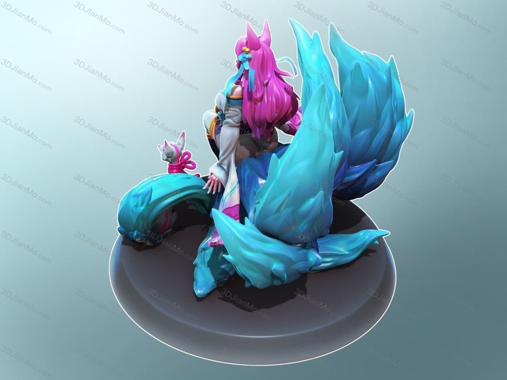 Rubim 英雄联盟 灵魂莲华阿狸