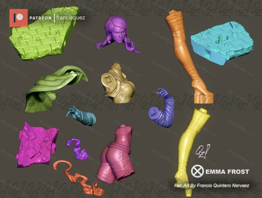 Francis Quez 漫威 白皇后