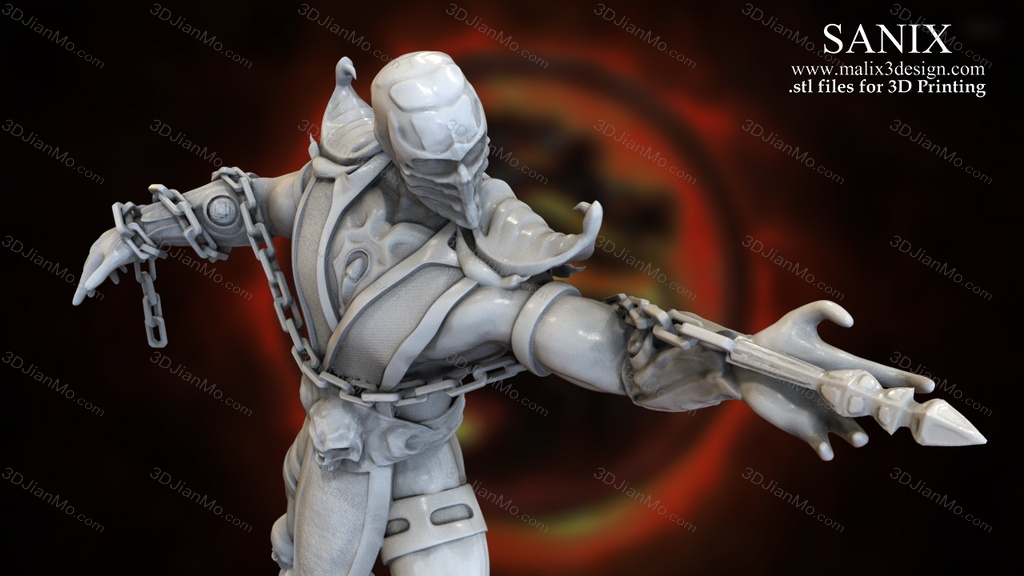 Sanix3d 真人快打 蝎子