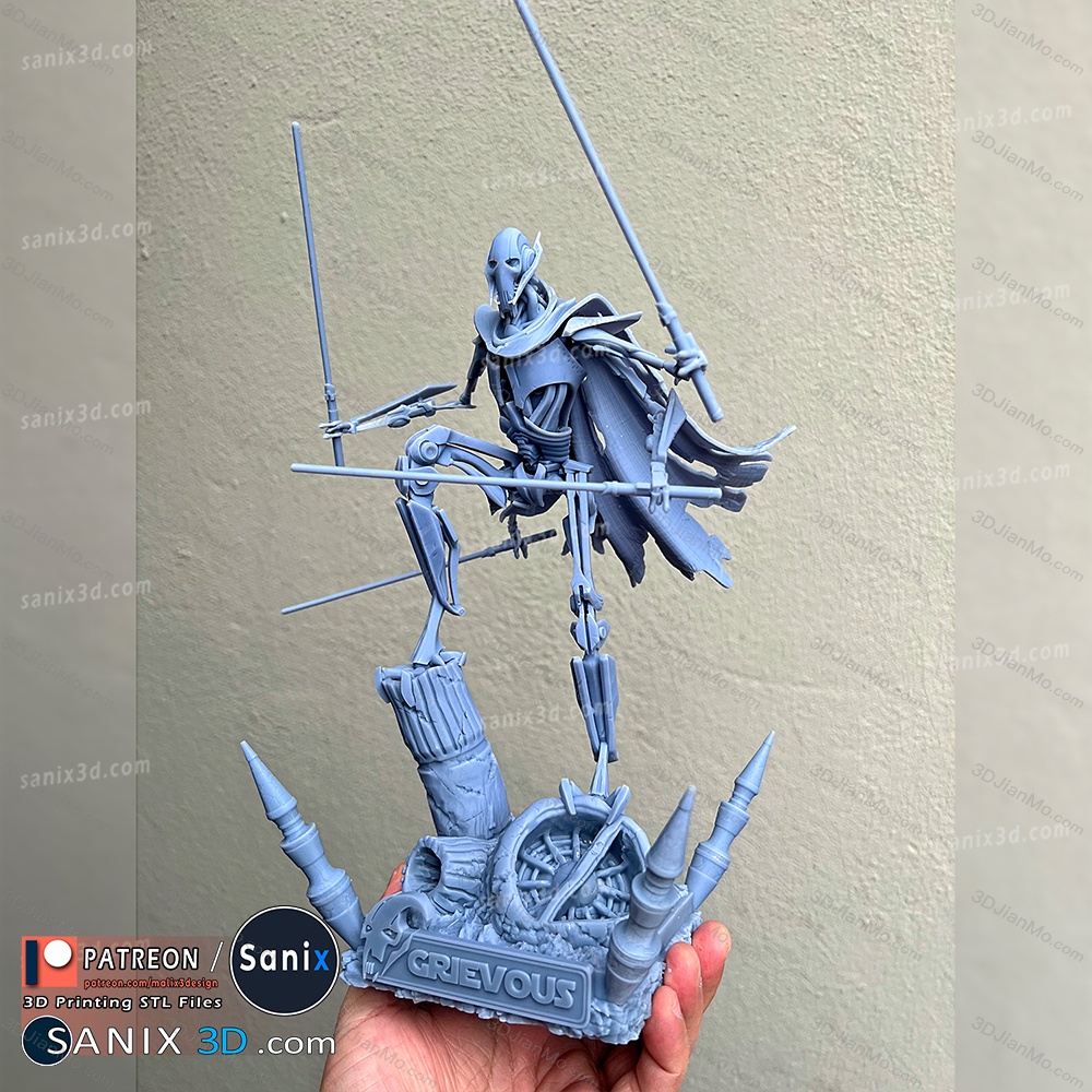 Sanix3d 星球大战 格里弗斯将军