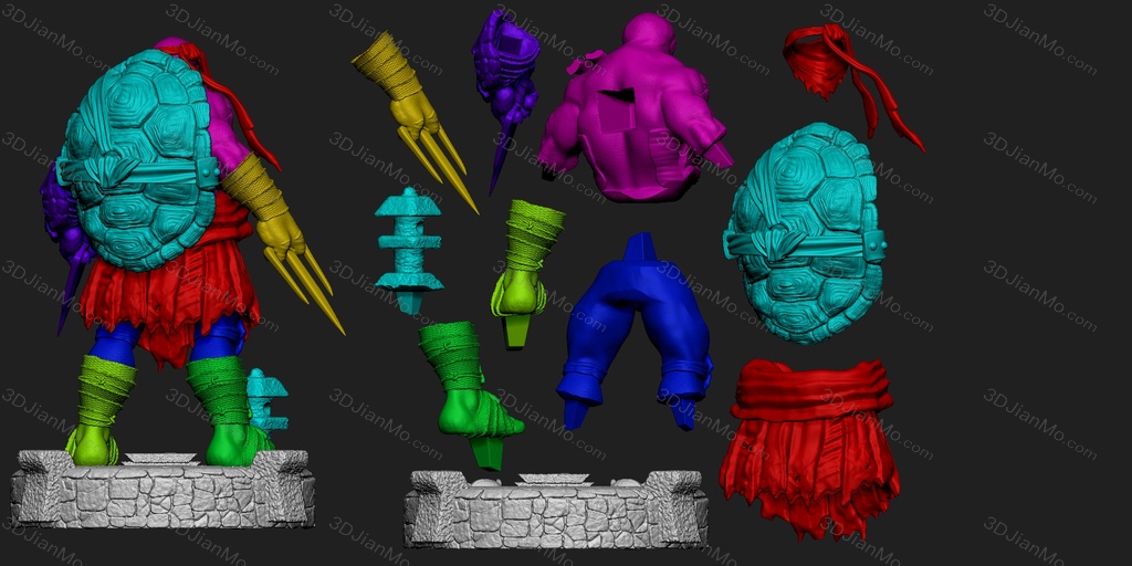 Geek MB 忍者神龟 拉斐尔