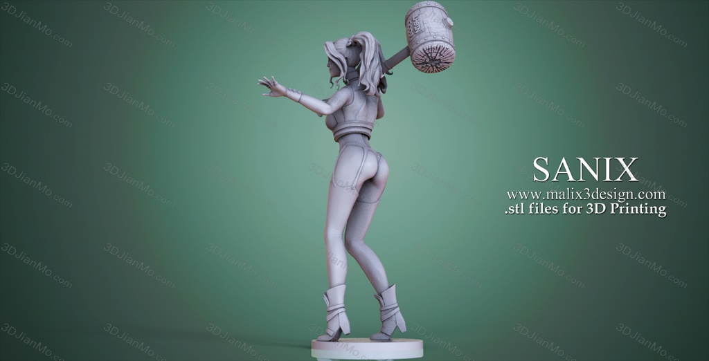 Sanix3d DC漫画 哈莉·奎茵