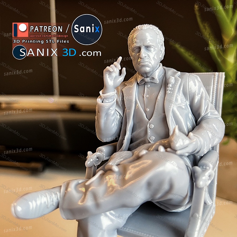 Sanix3d 教父 马龙·白兰度