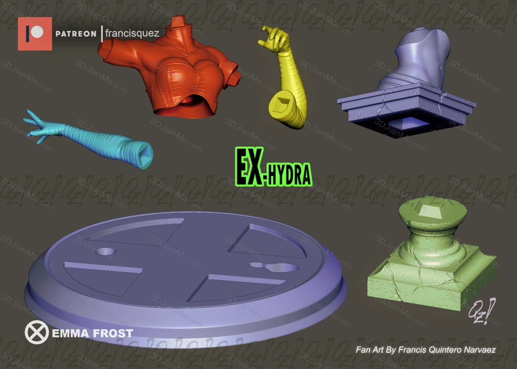 Francis Quez 漫威 白皇后