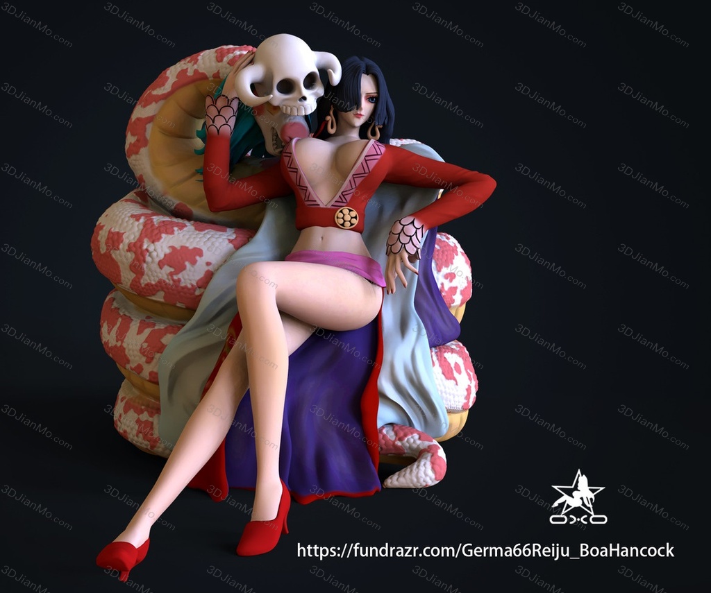 OXO3D 海贼王 波雅·汉库克