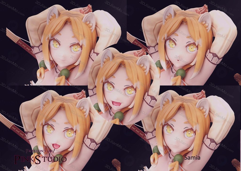 Pink Studio 成为铁匠在异世界度过悠闲人生 琪雅