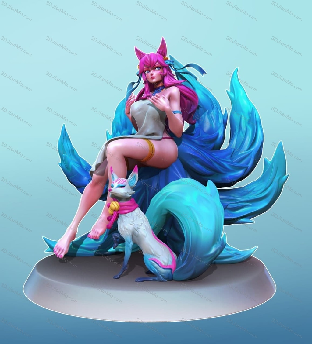 Rubim 英雄联盟 灵魂莲华阿狸