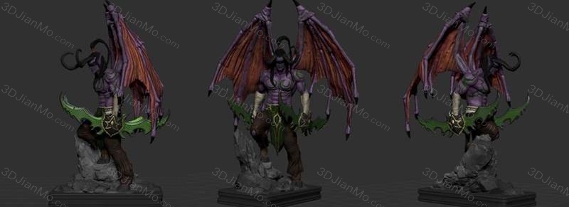 LuftMensch 魔兽世界 伊利丹·怒风