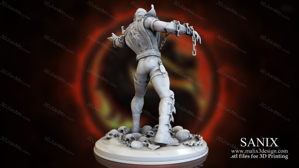 Sanix3d 真人快打 蝎子