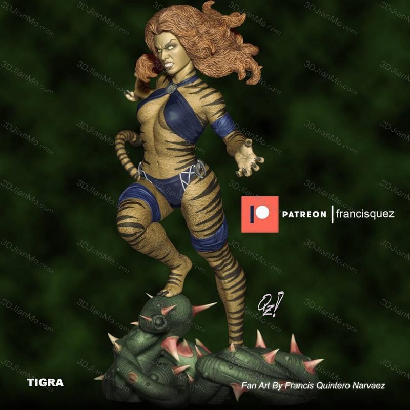 Francis Quez 漫威 超级争霸战 虎女