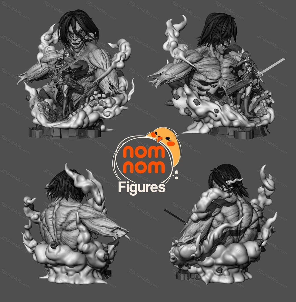 NomNom 艾伦·耶格和三笠·阿克曼