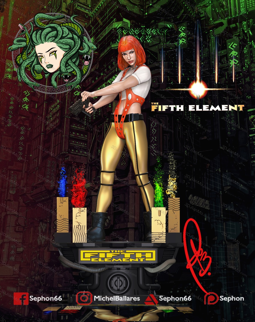 Geek MB 第五元素 Leeloo