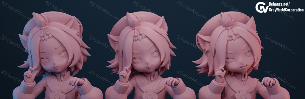 GrayWorld 原神 调酒师 迪奥娜