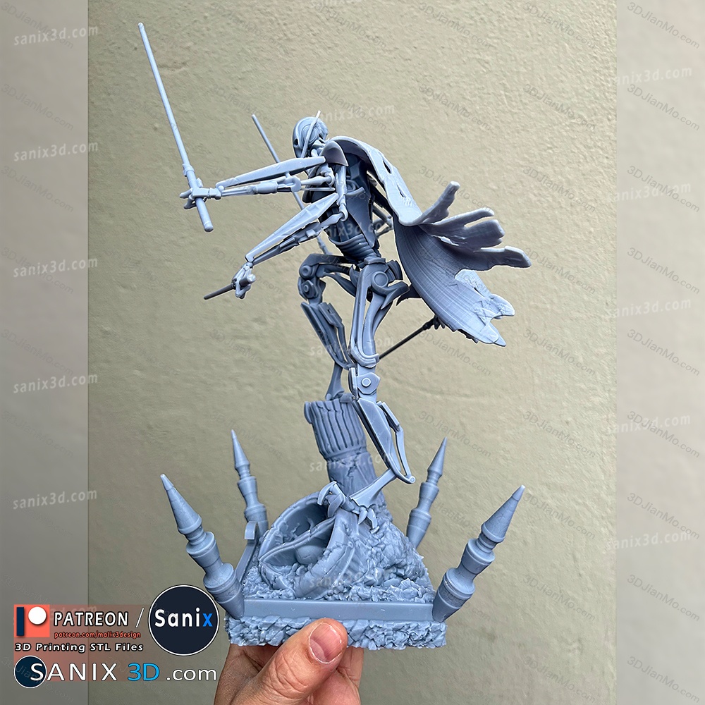 Sanix3d 星球大战 格里弗斯将军