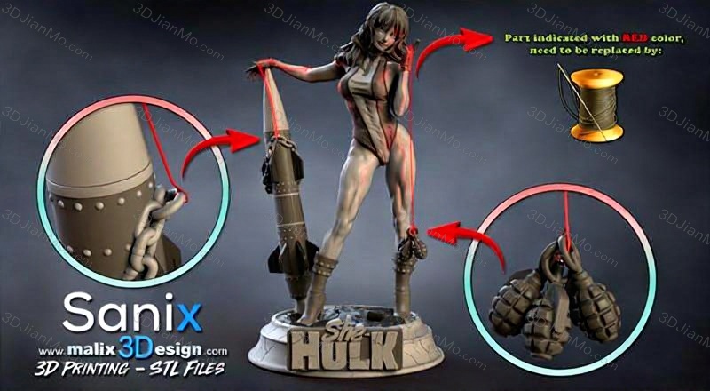 Man I Love 漫威 X战警 女浩克