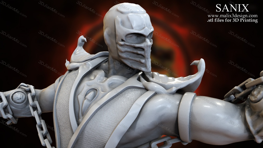 Sanix3d 真人快打 蝎子